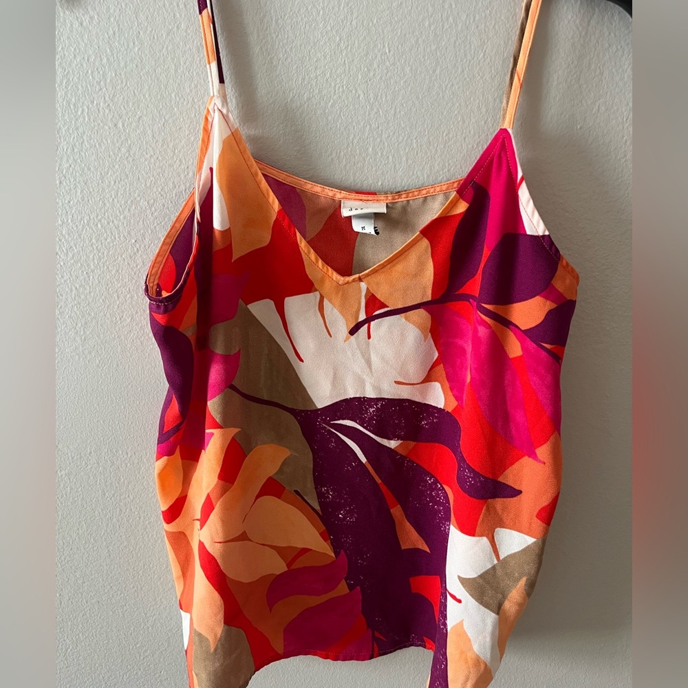 a new day Vibrant Floral Women's Top